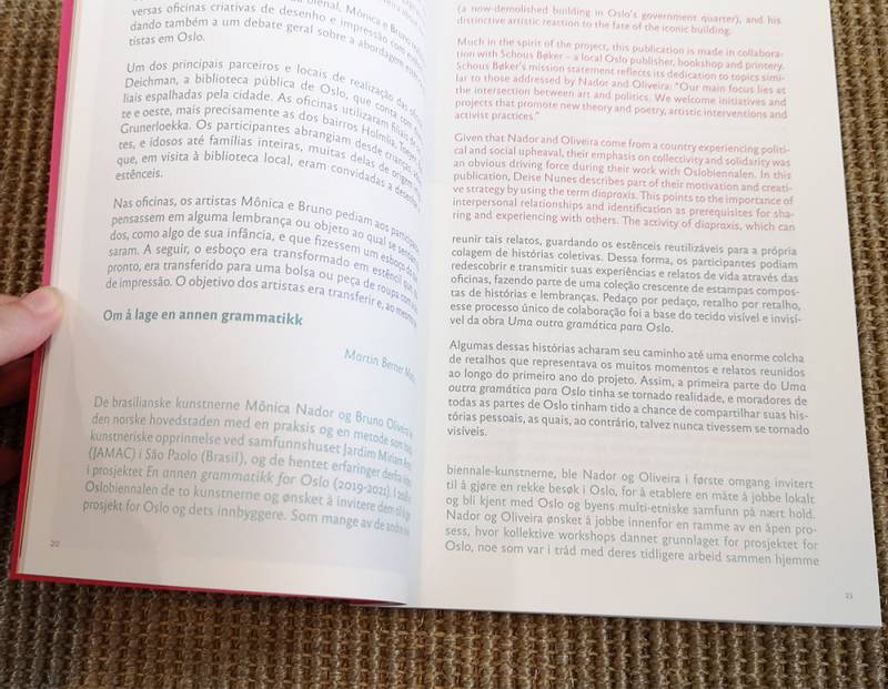 osloBIENNALEN - En annen grammatikk for Oslo