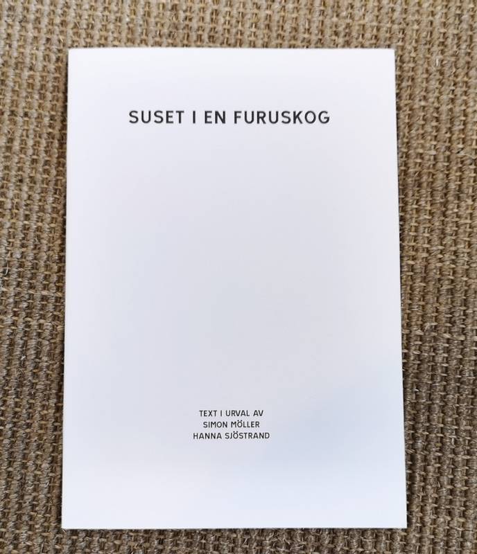 Hanna Sjöstrand og Simon Möller - Suset i en furuskog