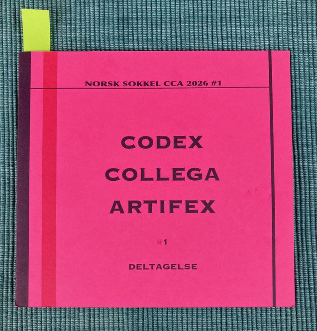 Hovedbilde Terje Nicolaisen - Codex Collega Artifex#1